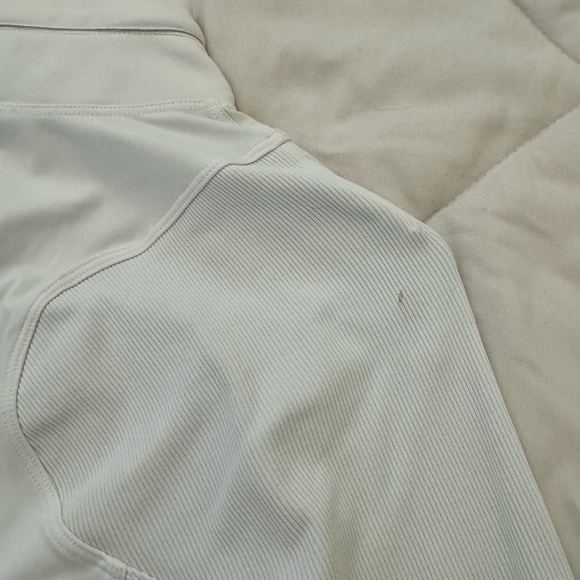 Lululemon White Zip Up - Picture 6 of 6